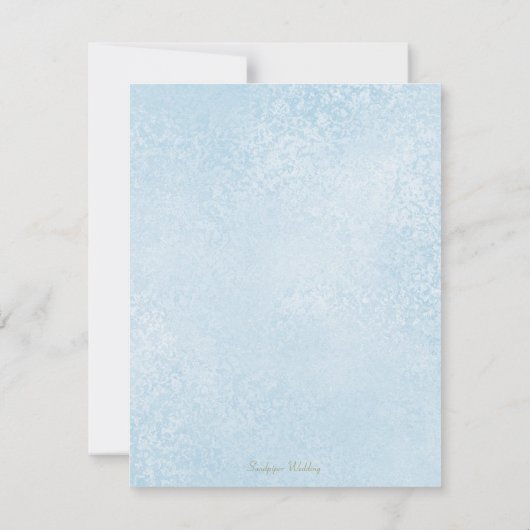 ヒトデ小結婚サンキューカード サンキューカード (裏面)