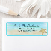 ヒトデ差出人住所シール ラベル (インサイチュ)