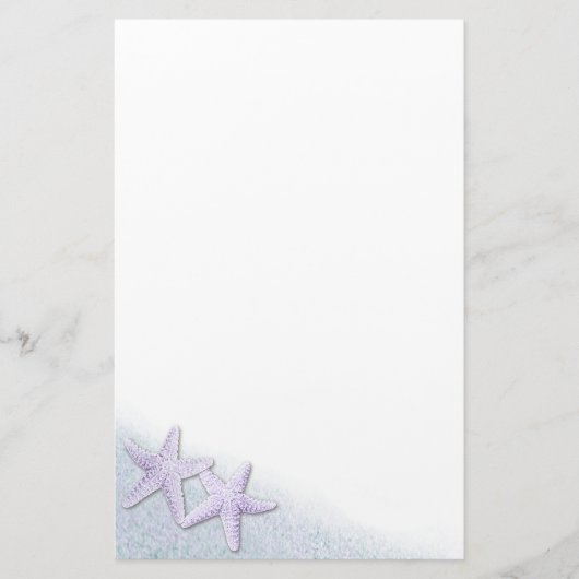 ヒトデ文房具 便箋 (正面)