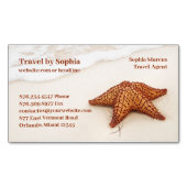 ヒトデ旅行代理店 マグネット名刺 (正面)