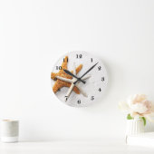 ヒトデ時計 ラウンド壁時計 (ホーム)