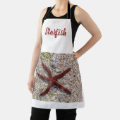 ヒトデ海ヴィンテージビーチレトロお土産 エプロン (インサイチュ)
