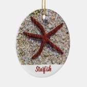 ヒトデ海ヴィンテージビーチレトロお土産 セラミックオーナメント (右)