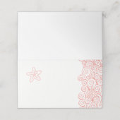 ヒトデ海波サンゴビーチゲスト座席表 プレイスカード (外部開封)