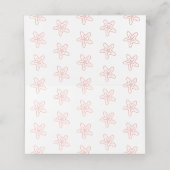 ヒトデ海波サンゴビーチゲスト座席表 プレイスカード (内部開封)