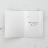 ヒトデ海窓悔やみや弔慰 カード (内部)