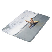 ヒトデ独身のが岸に打ち上げられた バスマット (アングル)