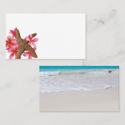 ヒトデ空白のプルメリア海護衛座席表 プレイスカード (正面/裏面)