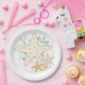 ヒトデ紙プレート ペーパープレート (パーティー)