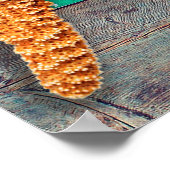 ヒトデ素朴ビーチボ航海のード ポスター (角)