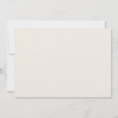 ヒトデ素朴ビーチ結婚式 招待状 (裏面)