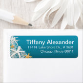 ヒトデ網ビーチ | azure blue ラベル (インサイチュ)