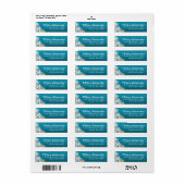 ヒトデ網ビーチ | azure blue ラベル (フルシート)