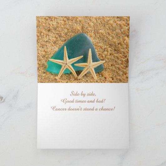 ヒトデ自然がん支援 カード (内部)