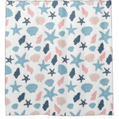 ヒトデ航海のイ シャワーカーテン (正面)