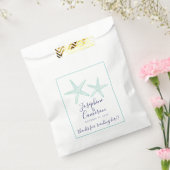 ヒトデ航海のビーチ結婚式 フェイバーバッグ (封をした状態)