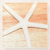 ヒトデ ガラスコースター (正面)