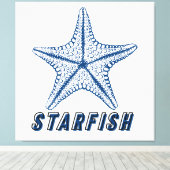 ヒトデ キャンバスプリント (インサイチュ (ウッドフロア))