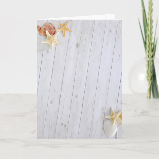 ヒトデ&シェルズホリ航海のデー カード (正面)