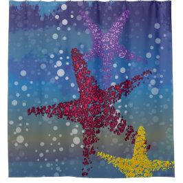 ヒトデ シャワーカーテン