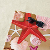 ヒトデ・シーシェル・タオル ビーチタオル