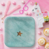 ヒトデ ペーパープレート (パーティー)