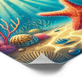 ヒトデ ポスター (角)