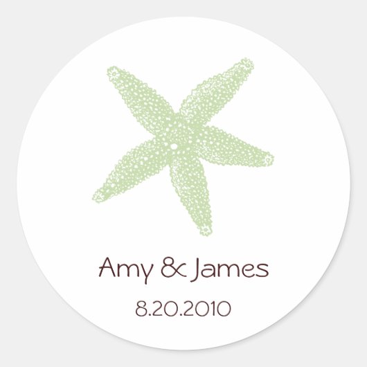 ヒトデ ラウンドシール (正面)