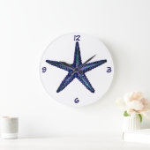 ヒトデ ラージ壁時計 (ホーム)