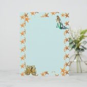 ヒトデ，人魚，タコ文房具 (スタンド正面)