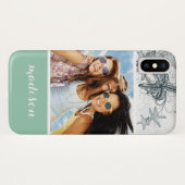 ヒトデ |写真と名前 Case-Mate iPhoneケース (裏面(横))