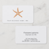 ヒトデ 名刺 (正面/裏面)