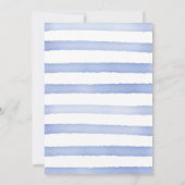 ヒトデ | 海のベビーシャワー 招待状 (裏面)