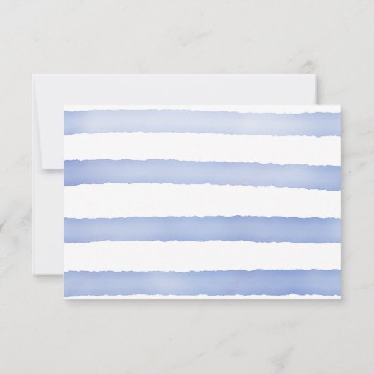 ヒトデ |海の赤ちゃんシャワーで本を持って来る 招待状 (裏面)