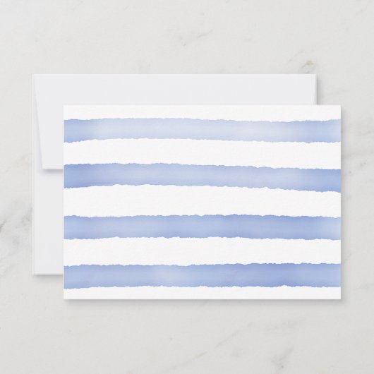 ヒトデ |海ウェディングRSVP 出欠カード (裏面)