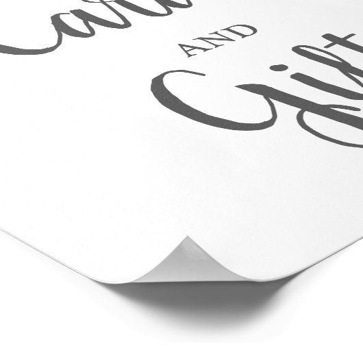 ヒトデ |海ウエディングカードとギフトサイン ポスター (角)