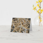 "ヒトデ" Notecard カード (黄色い花)