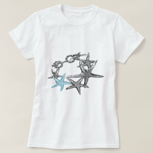 ヒトデ Tシャツ (デザイン正面)