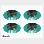 ヒトデCB 楕円形シール (シート)