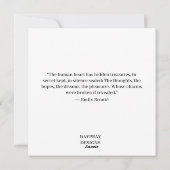 ヒトハートフローラデザイン シーズンカード (裏面)