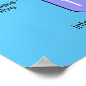 ヒトハート ポスター (角)