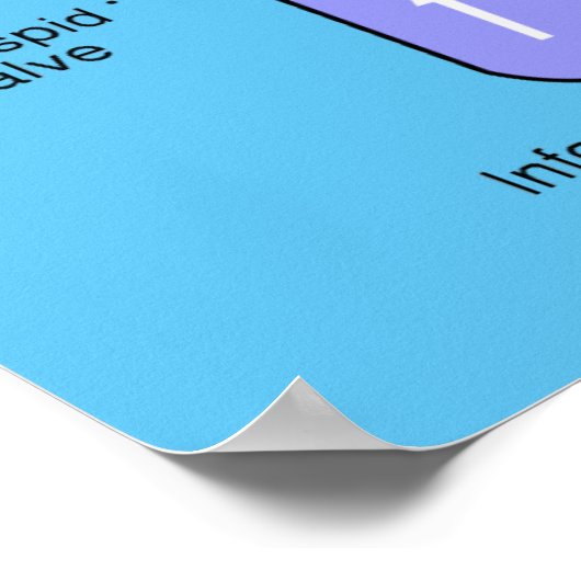 ヒトハート ポスター (角)