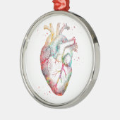 ヒトハート メタルオーナメント (左)