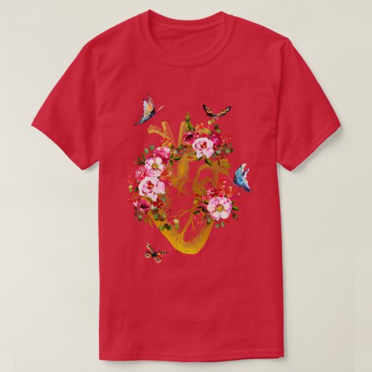 ヒトハート Tシャツ (デザイン正面)