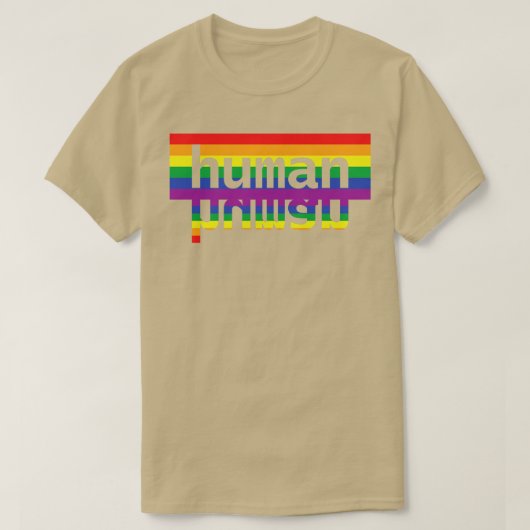 ヒトプライドヒト Tシャツ (デザイン正面)