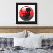 ヒトベビー胚 キャンバスプリント (インサイチュ (寝室))