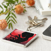 ヒトベビー胚 キーホルダー (側面)