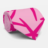 ヒトホットピンク航海のビーチスタイルカラフル ネクタイ (ロール)