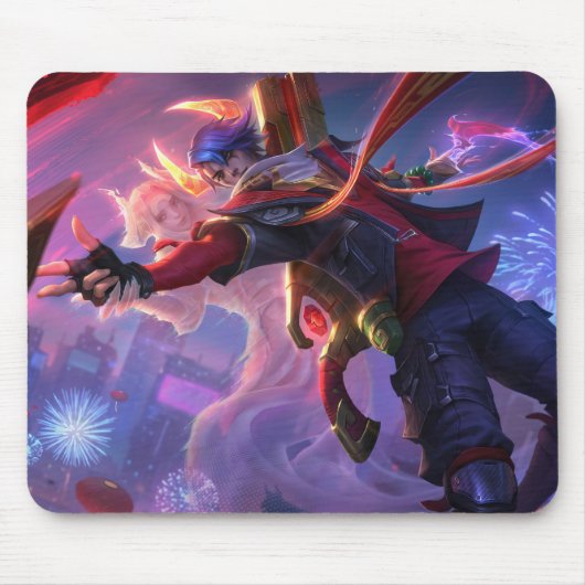 ヒトマンゲームマウスパッド | カスタマイズ可能 マウスパッド (正面)