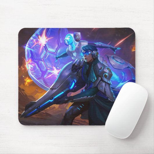 ヒトマンゲームマウスパッド | カスタマイズ可能 マウスパッド (マウス)